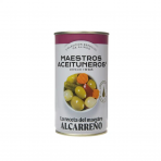 Alyvuogių ir daržovių assorti MAESTROS ACEITUNEROS ALCARRENO marinate, 350 g