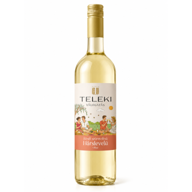 Baltas vynas TELEKI VÁLOGATÁS VILLÁNYI KÉSŐI SZÜRETELÉSŰ HÁRSLEVELŰ, 750 ml Baltas vynas TELEKI VÁLOGATÁS VILLÁNYI KÉSŐI SZÜRETELÉSŰ HÁRSLEVELŰ, 750 ml