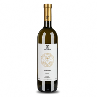 Baltasis sausas vynas MTSVANE MATROBELA, 750 ml