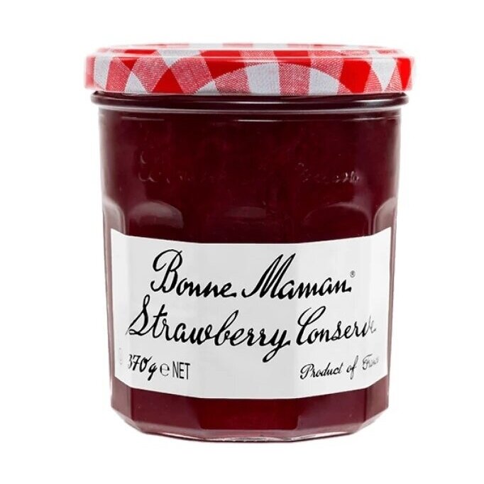 Braškių džemas BONNE MAMAN, 370 g Braškių džemas BONNE MAMAN, 370 g