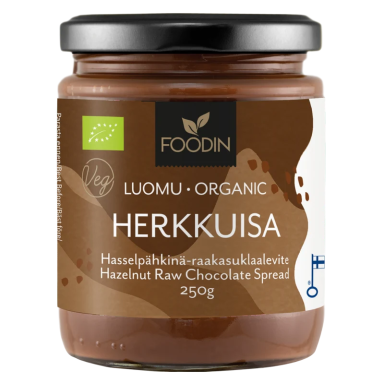 Ekologiškas lazdynų riešutų kremas, 250 g