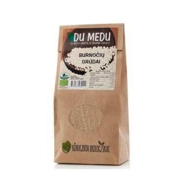 Ekologiški burnočių grūdai DU MEDU, 500 g Ekologiški burnočių grūdai DU MEDU, 500 g