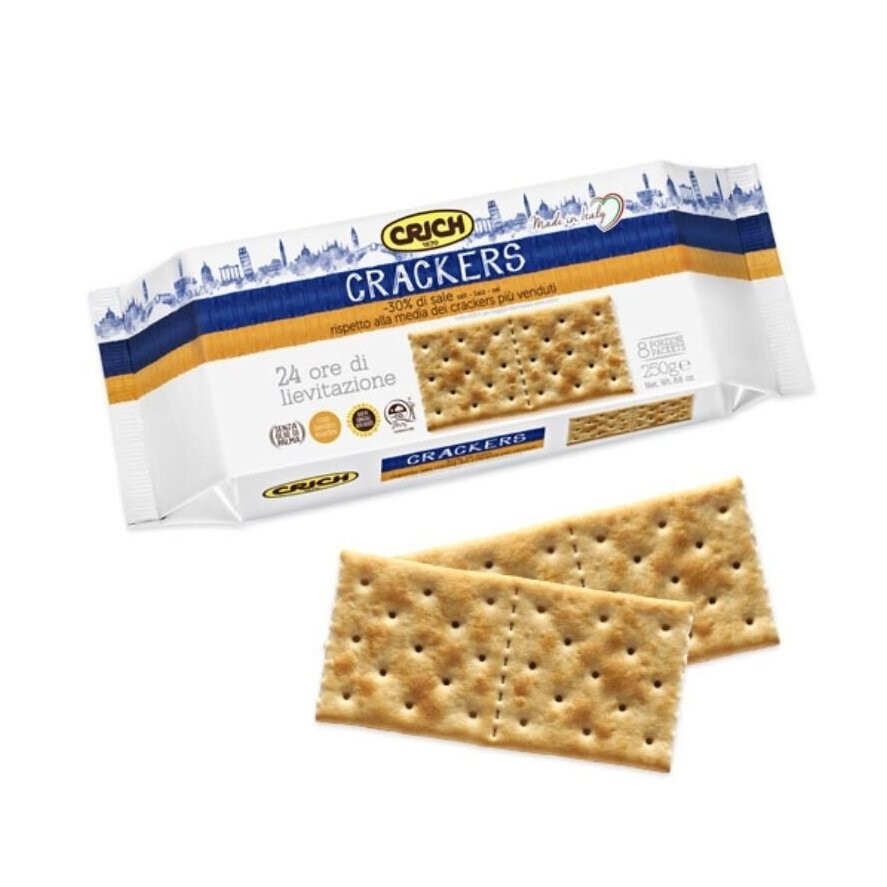 Krekeriai be druskos CRICH, 250 g Krekeriai be druskos CRICH, 250 g