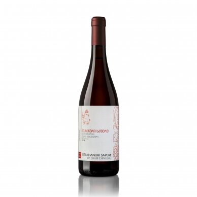 Raudonasis sausas vynas Otskhanuri Sapere By Churi Chinebuli, 750 ml