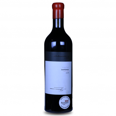 Raudonasis sausas vynas SOLOMNISHVILI WINERY SAPERAVI 2008, 750 ml