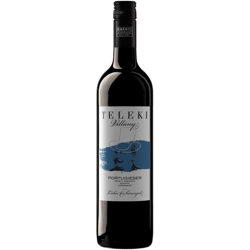 Raudonasis sausas vynas TELEKI VILLANYI PORTUGIESER 2022, 750 ml Raudonasis sausas vynas TELEKI VILLANYI PORTUGIESER 2022, 750 ml