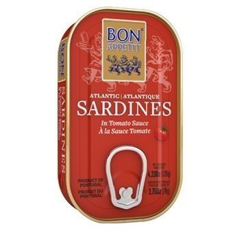 Sardinės pomidorų padaže BON APPETIT, 120 g