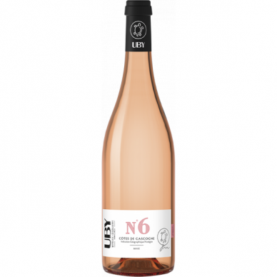 Rožinis vynas UBY Cotes de Gascone Rose N°6 2019