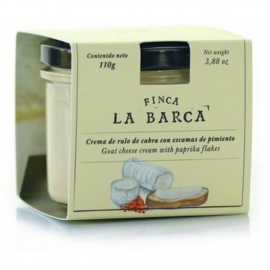 Užtepėlė su ožkos sūriu ir rūkytos paprikos dribsniais FINCA LA BARCA, 110 g