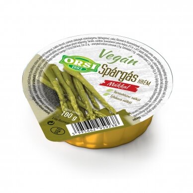 Veganiškas šparagų kremas su aguonomis ORSI, 100 g