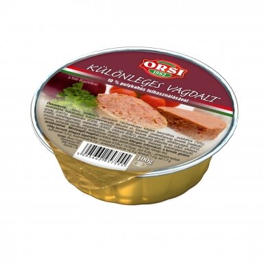 Ypatingi maltos mėsos konservai su 10% kalakutienos ORSI, 100 g