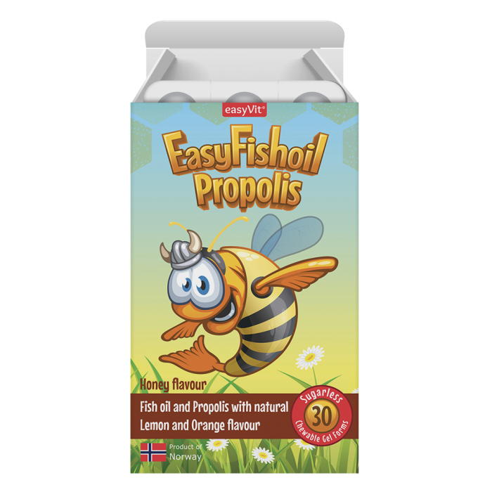 Žuvų taukai EASY FISH OIL "Propolis", 30 vnt. 1 Žuvų taukai EASY FISH OIL "Propolis", 30 vnt. 1